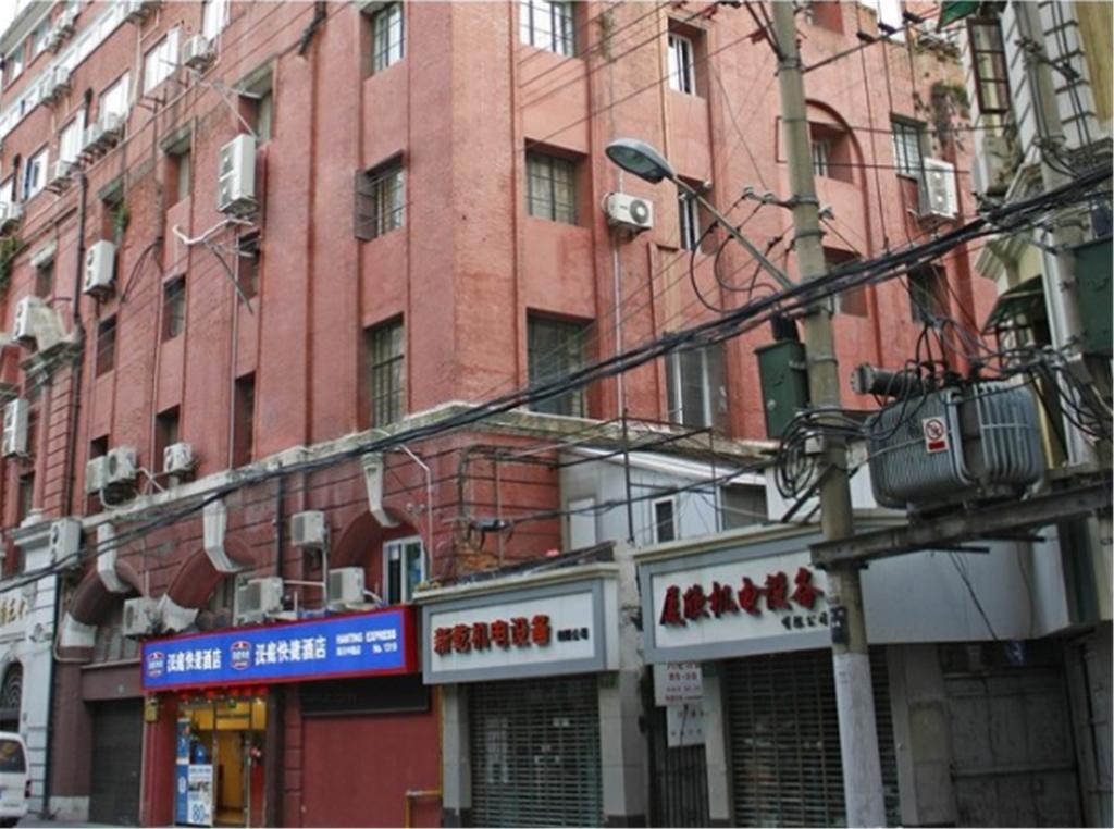 Hanting Express Shanghai Middle Sichuan Road Exterior foto